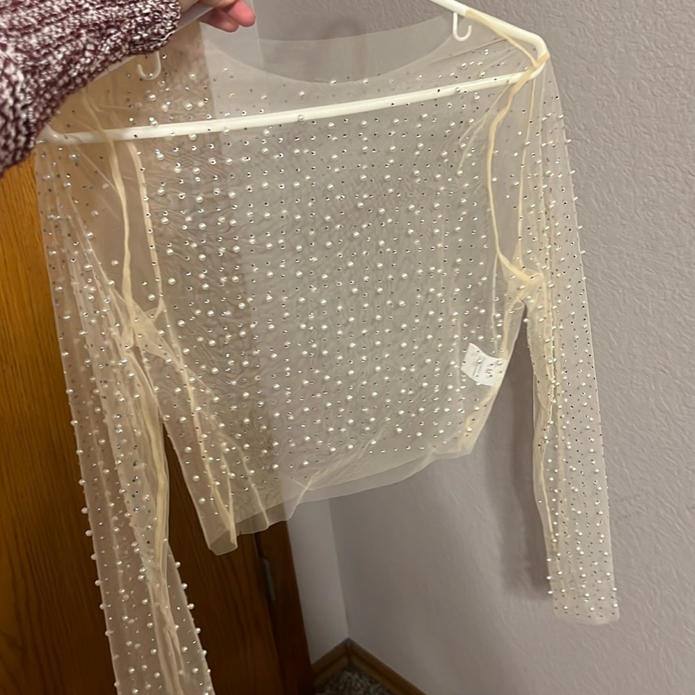 See thru top
